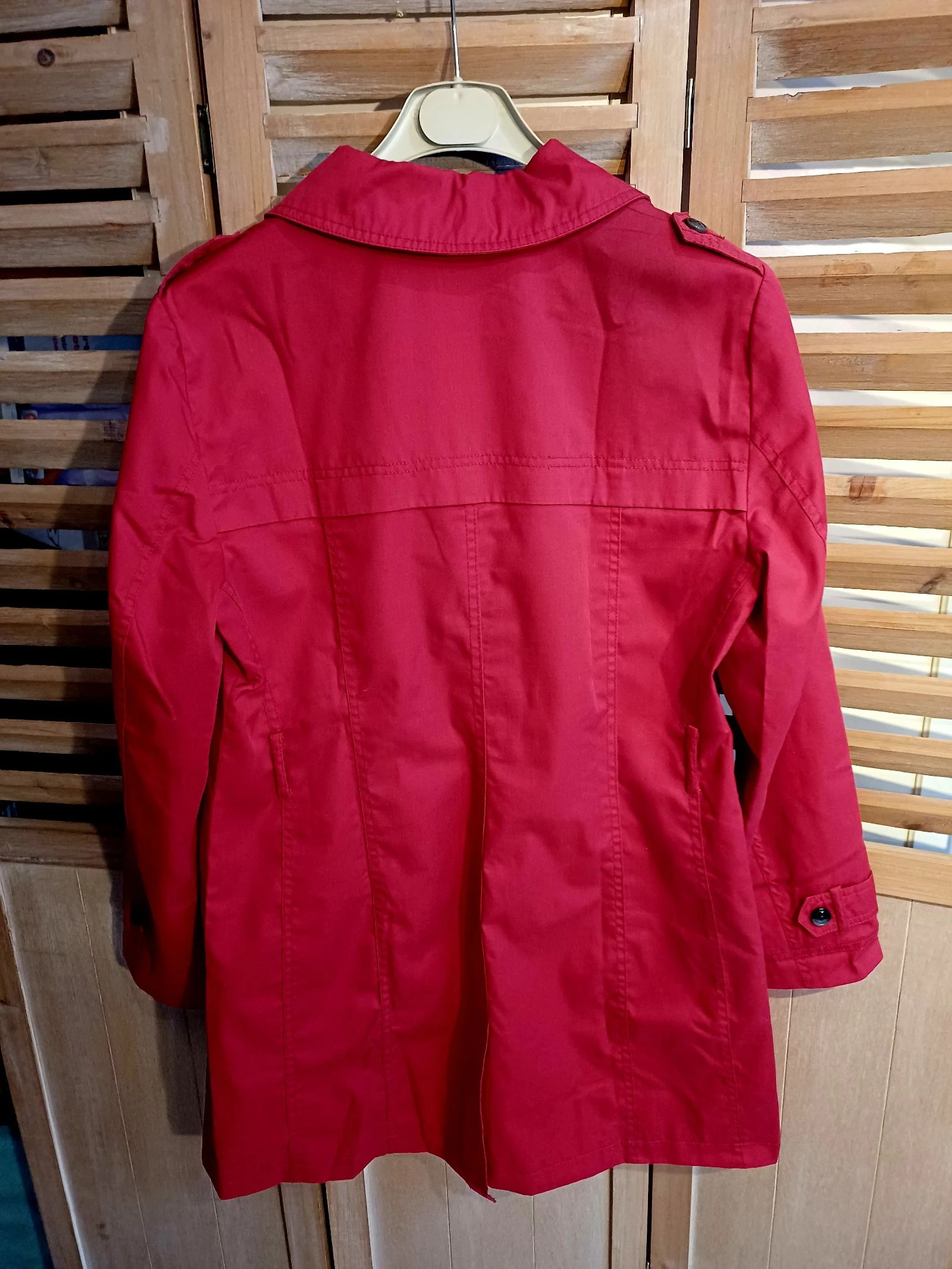 Parka rojo intenso- 46 - The Outerwear – photo 3